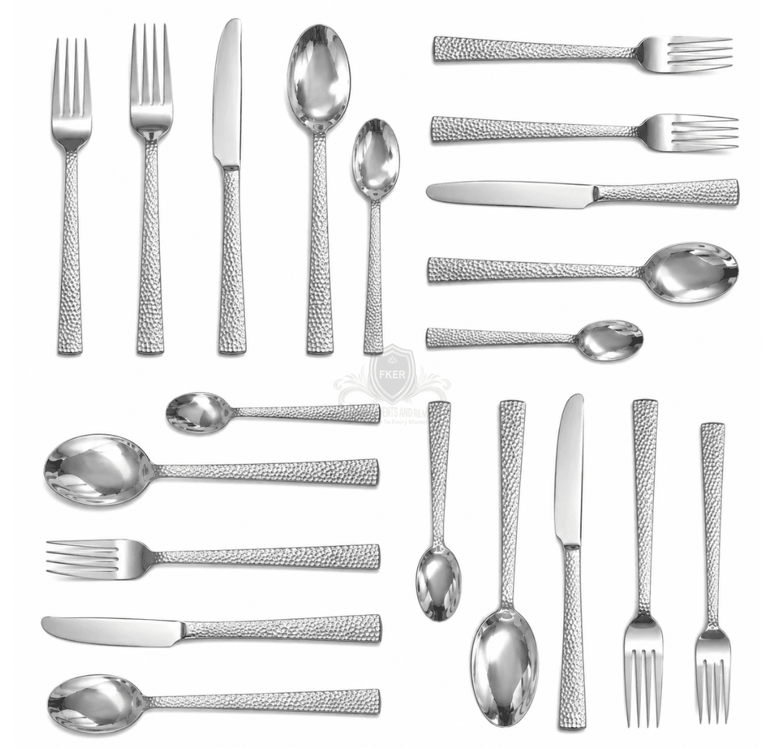 Silver Flatware Utensil from Four Kees Events and Rentals inventory