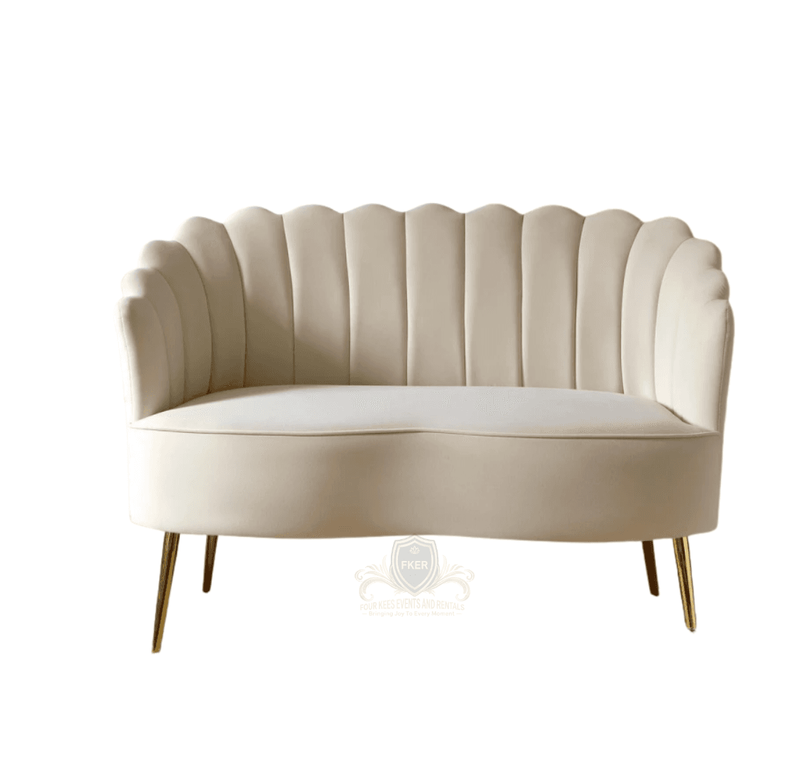 Velvet Bloom Loveseat from Four Kees Events and Rentals inventory